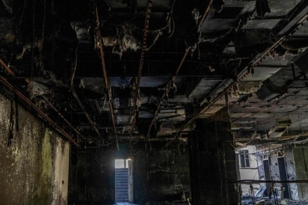 “Resign or we’ll torch the office,” declared Nazin Munni, the chief of Global TV Bangladesh